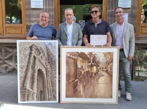 Medina y Vozmediano se coronan en la segunda edición del Certamen de Pintura Rápida
