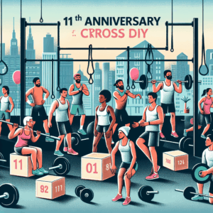 Crossfit Puertollano conmemora su 11° aniversario con un ‘wod’ especial lleno de sorpresas y emoción para todos los participantes