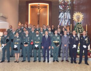 Homenaje a la Dedicación y Servicio de la Guardia Civil Celebrado en Puertollano