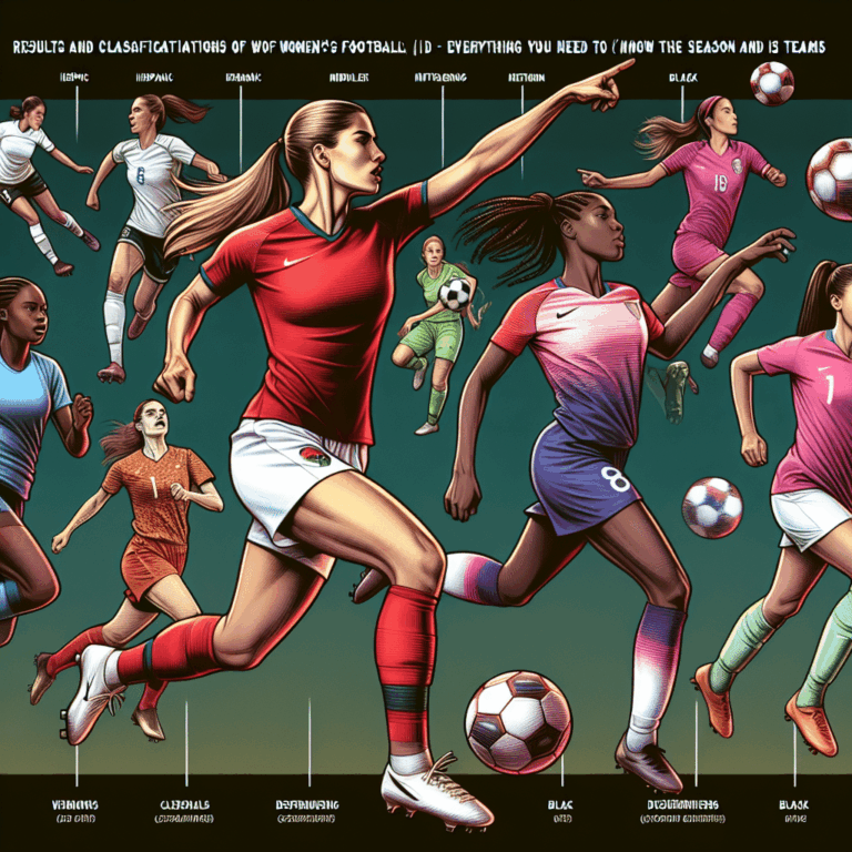 Resultados y clasificaciones del fútbol femenino: todo lo que necesitas saber sobre la temporada y sus equipos.