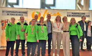 Éxito para el Club Deportivo «Fuente Agria»: Tres Medallas Aseguradas en el 21º Campeonato Regional de Tenis de Mesa