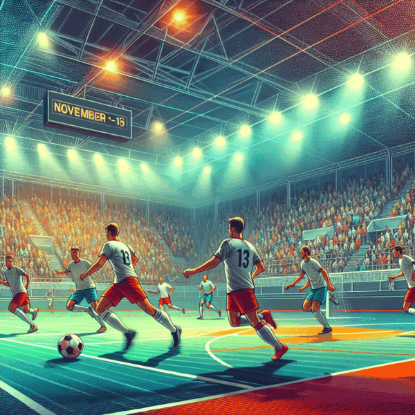 Horarios y resultados en directo de fútbol sala del 15 al 16 de noviembre: ¡no te pierdas ni un detalle!