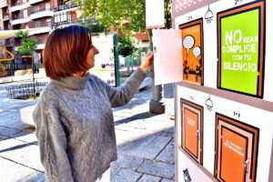 Impacto Visual en la Ciudad: La Exposición que Desafía la Indiferencia ante la Violencia de Género