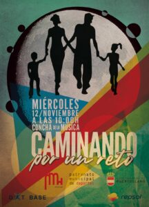 Más de 1.200 escolares de Puertollano se unen en marcha para luchar contra la obesidad infantil