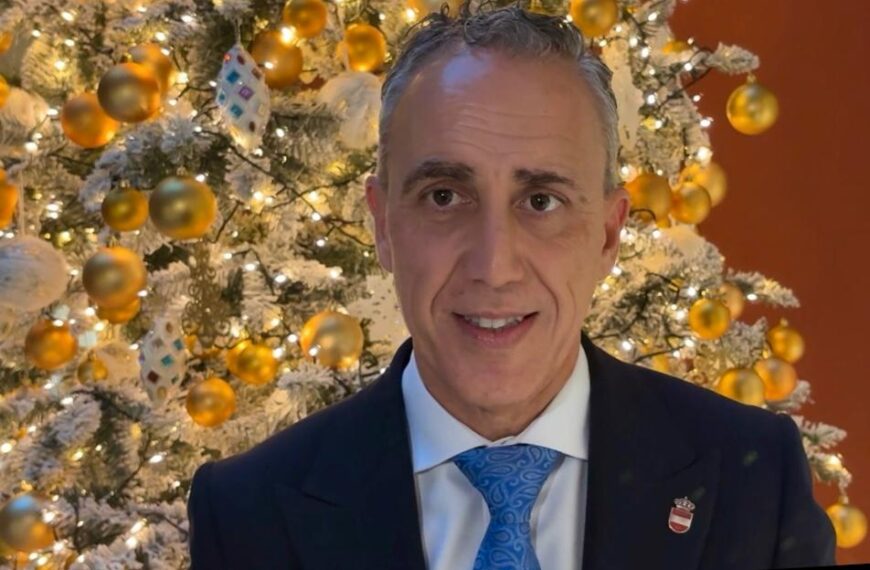 Alcalde Emite Mensaje Navideño Esperanzador Deseando un Año Nuevo 2026 Lleno de Sueños Realizados