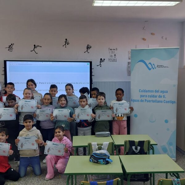 Aqualogía 2025: Más de 400 alumnos aprenden el uso responsable del agua con el Ayuntamiento y Aguas de Puertollano