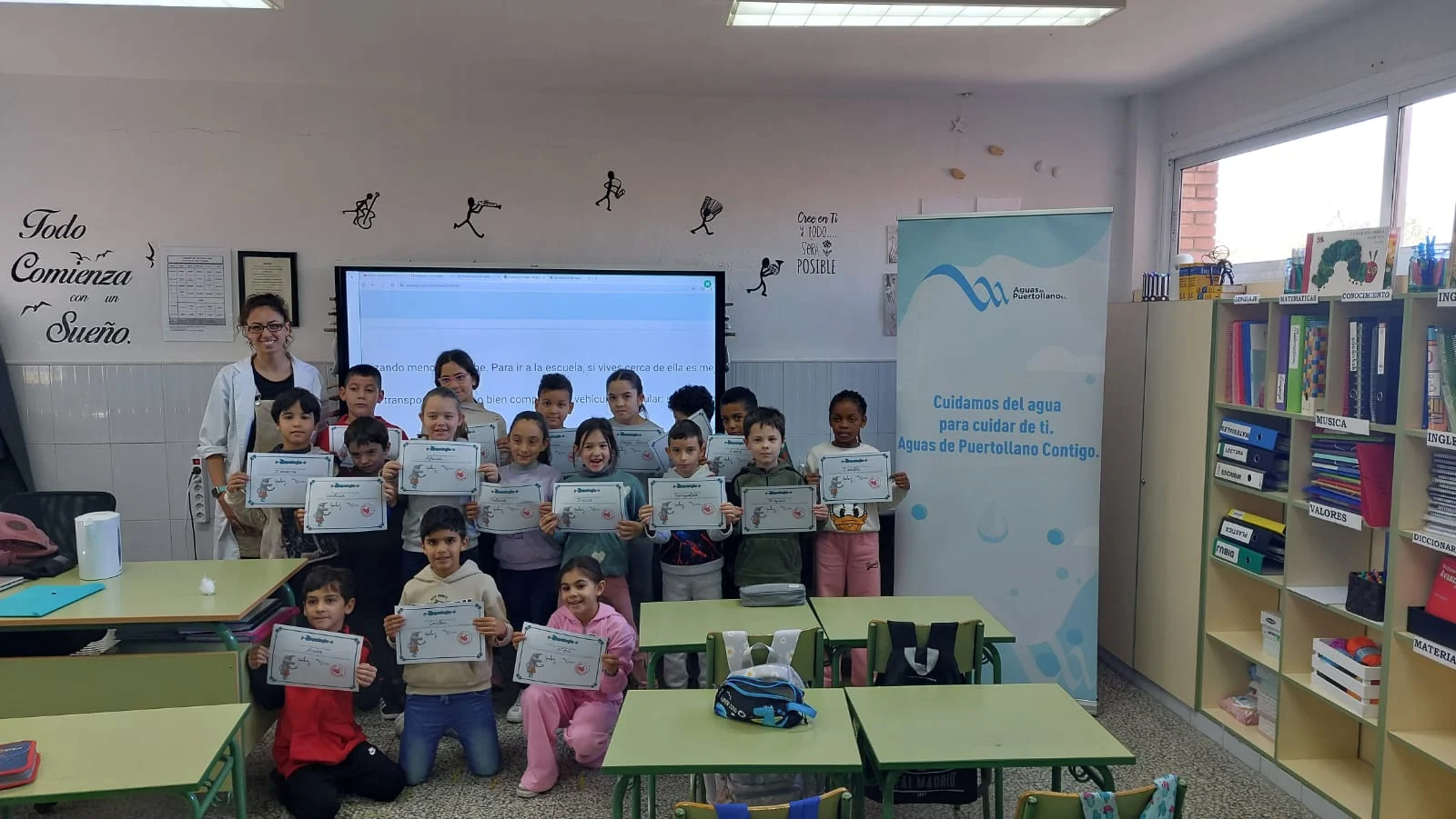 Aqualogía 2025: Más de 400 alumnos aprenden el uso responsable del agua con el Ayuntamiento y Aguas de Puertollano