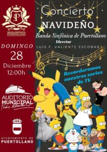 Concierto Navideño de la Banda Sinfónica: Un Viaje Musical por los Grandes Momentos de las Series Infantiles