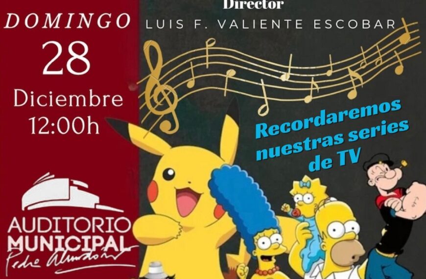 Concierto Navideño de la Banda Sinfónica: Un Viaje Musical por los Grandes Momentos de las Series Infantiles
