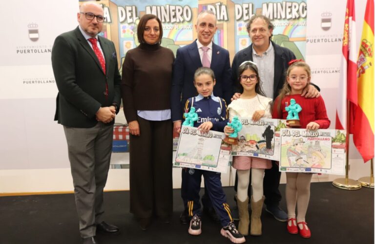 Entrega de Premios del III Concurso de Dibujo “Día del Minero” en Puertollano, Presidida por el Alcalde con la Participación de Más de 800 Escolares