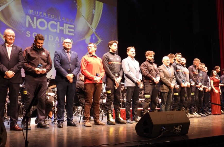 Homenaje a la dedicación y valentía: Gala de Ciudad Noticias reconoce la labor de bomberos, Cruz Roja y María Luisa Cabañero