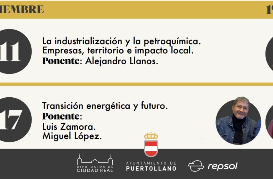 La Metamorfosis de un Gigante: Alejandro Llanos Explora el Desarrollo Industrial Centenario de Puertollano en las Jornadas Históricas