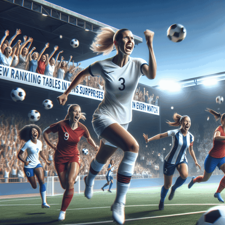Nuevas Tablas de Posiciones En El Fútbol Femenino: ¡Sorpresas y Emociones En Cada Encuentro!