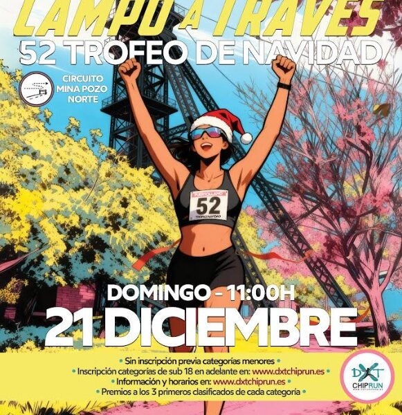 Puertollano será la sede del esperado Trofeo de Navidad de Campo a Través 2025 este domingo