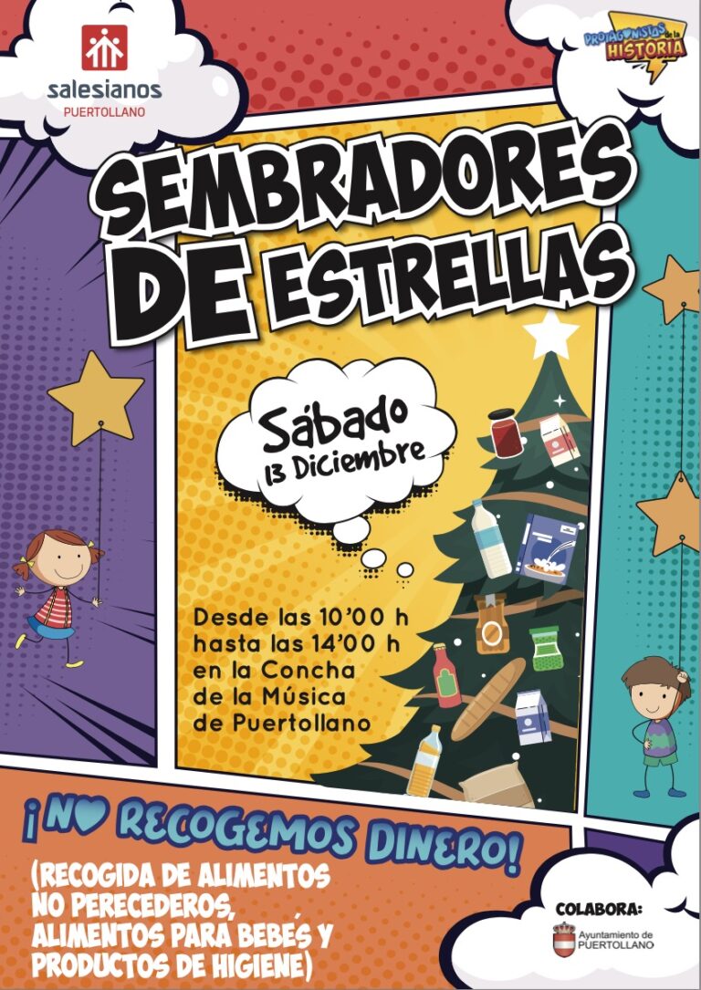 Salesianos ‘Sembradores de Estrellas’ Organizan Recolección de Alimentos y Bienes Esenciales este Sábado