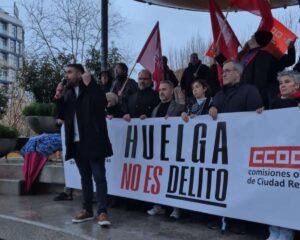 CCOO se moviliza en Puertollano para reafirmar el derecho a huelga y demandar rendición de cuentas