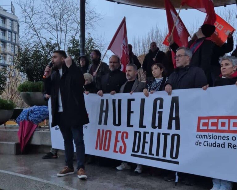 CCOO se moviliza en Puertollano para reafirmar el derecho a huelga y demandar rendición de cuentas