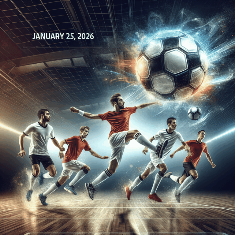 Deslumbrantes actuaciones en el Fútbol Sala destacan a los máximos goleadores – 25 de enero de 2026