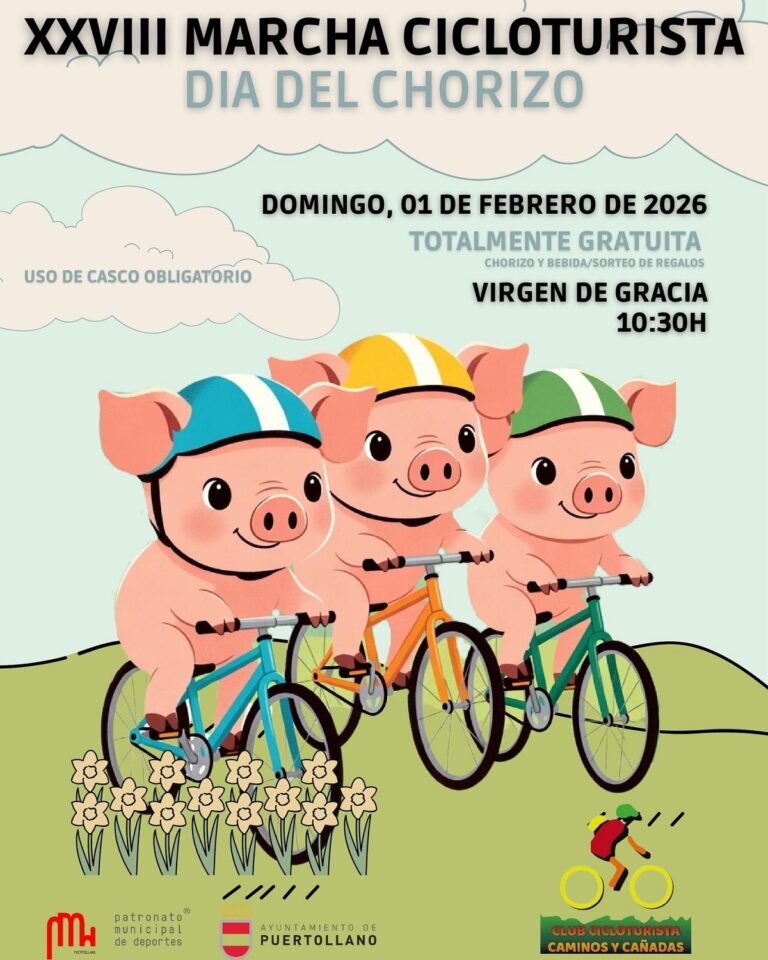 Postergación de la Marcha Cicloturista ‘Día del Chorizo’ por Caminos y Cañadas Debido al Pronóstico de Lluvia