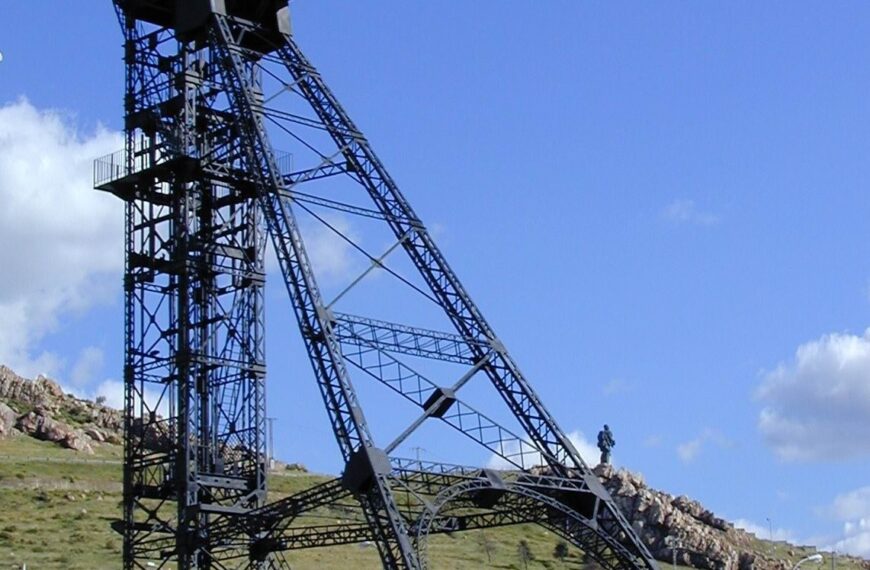 Adjudicada la obra de restauración del emblemático castillete del pozo Santa María con una inversión de 320.136 euros