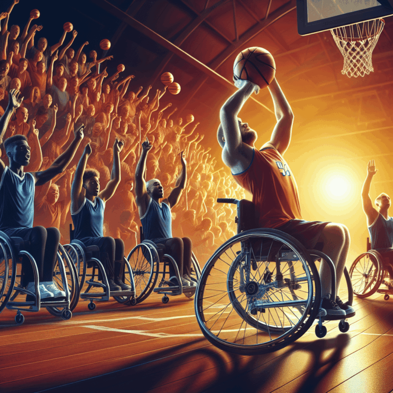 Triunfo contundente del BSR Amiab Puertollano sobre Ferrol en un emocionante partido de baloncesto adaptado