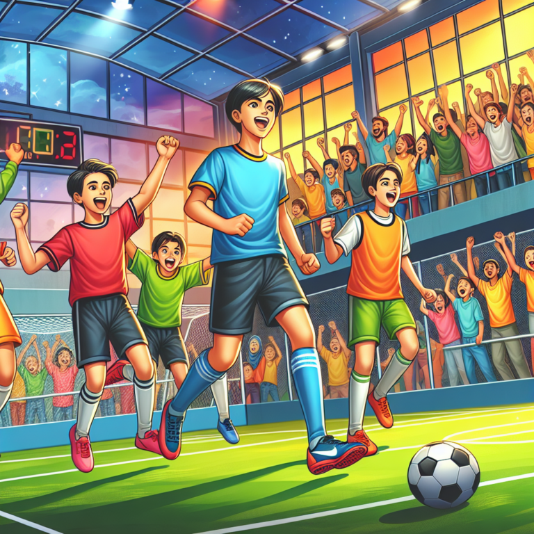 Celebrando la fase final del campeonato provincial de fútbol sala base en Puertollano.