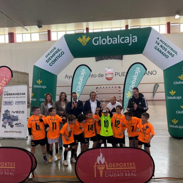 El Equipo Benjamín de Puertollano triunfa y se lleva el Título en la Final de la Liga Globalcaja de Fútbol Sala