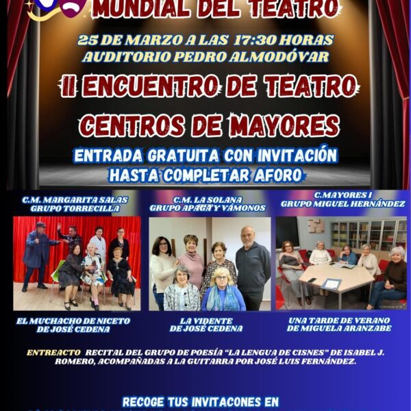 II Encuentro de Teatro de Centros de Mayores Presenta Tres Actuaciones Memorables