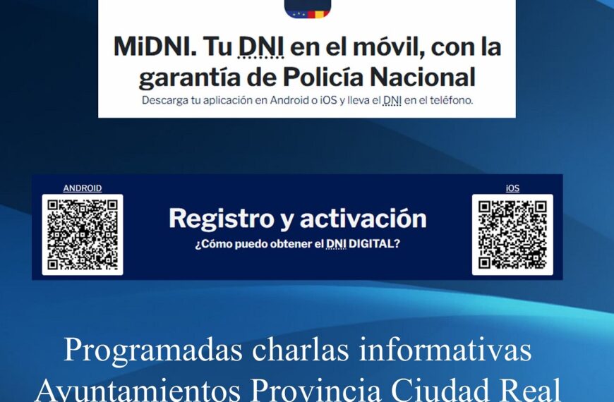 La Policía Nacional anuncia una charla informativa sobre el lanzamiento y las funcionalidades del nuevo DNI digital este miércoles
