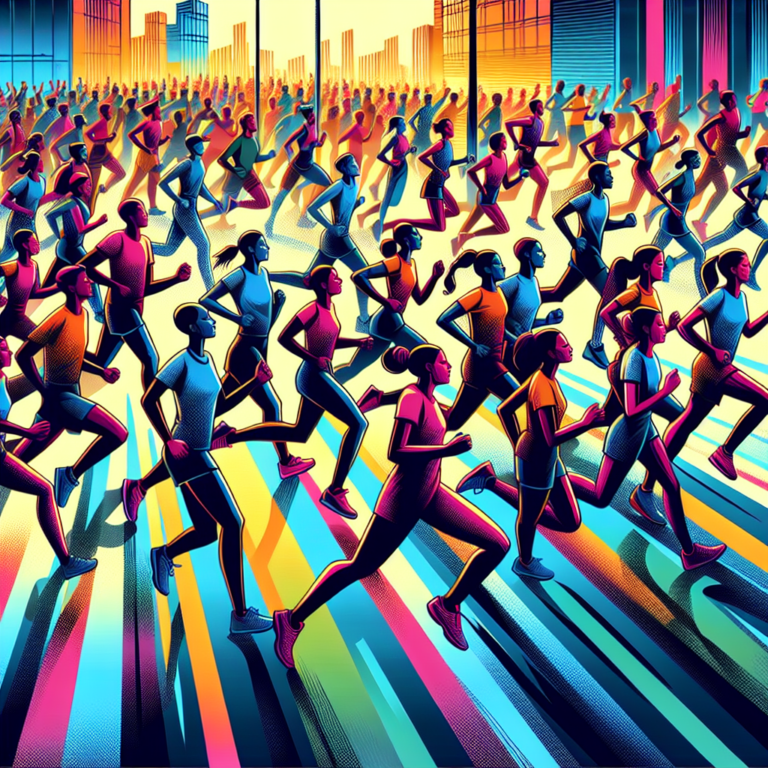 Puertollano se une al Día de la Mujer con manifiesto y una carrera con ochocientos participantes.