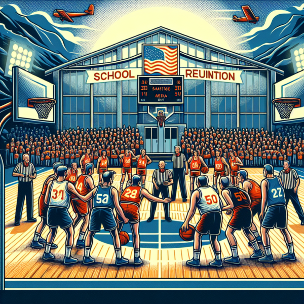 Reencuentro escolar con los Veteranos del Baloncesto Puertollano en el Santiago Cañizares