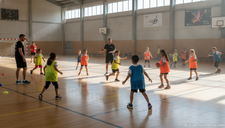 Récord de participación en el XVIII campus de balonmano de Pozuelo