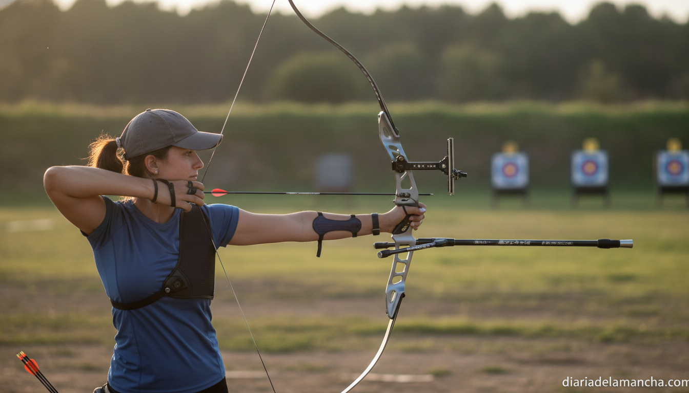 Jara Nieto, del Club Tiro con Arco Puertollano, acaba 12ª en el Gran Premio Promesas Iberdrola