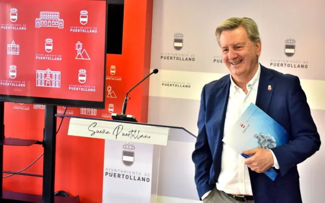 El concejal de Recursos Humanos del Ayuntamiento de Puertollano, Andrés Gómez