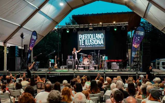 Espectáculo de magia de David el Mag en el festival Puertollano te ilusiona