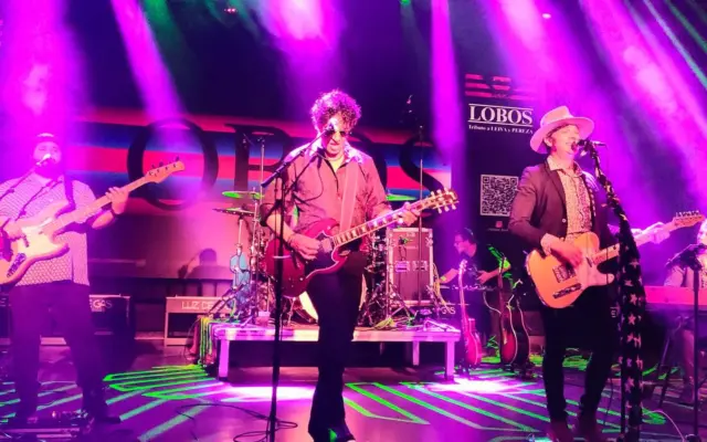 Cartel de Lobos Band, concierto tributo a Pereza y Leiva en las prefiestas de Puertollano