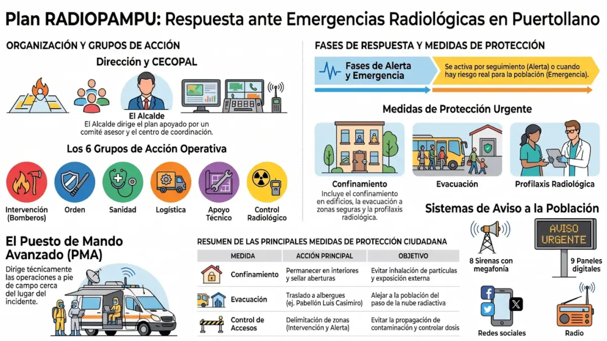 Reunión de trabajo del Servicio Municipal de Protección Civil de Puertollano