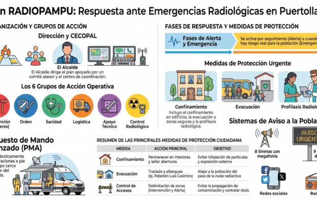 Reunión de trabajo del Servicio Municipal de Protección Civil de Puertollano