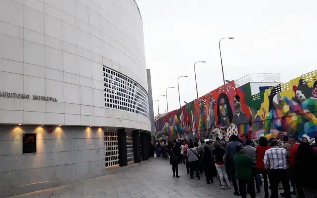 Fachada del Auditorio Municipal Pedro Almodóvar de Puertollano