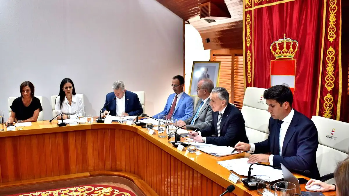 Sesión del Pleno del Ayuntamiento de Puertollano