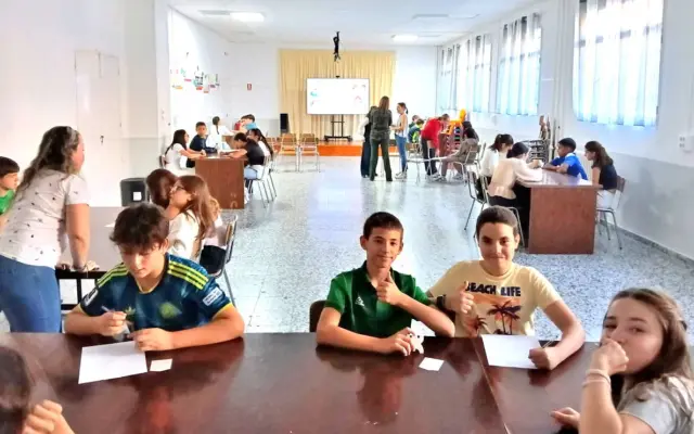 Sesión del programa de prevención del acoso escolar en un instituto de Puertollano