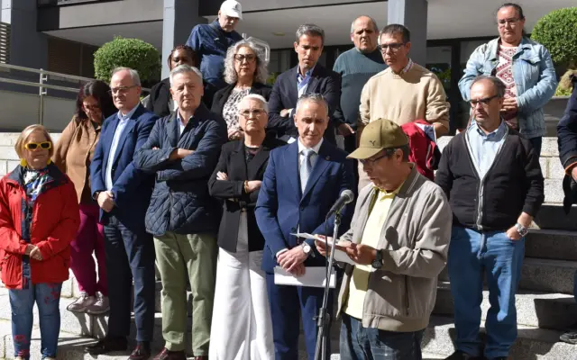 Acto de Apafes en la plaza de la Constitución de Puertollano