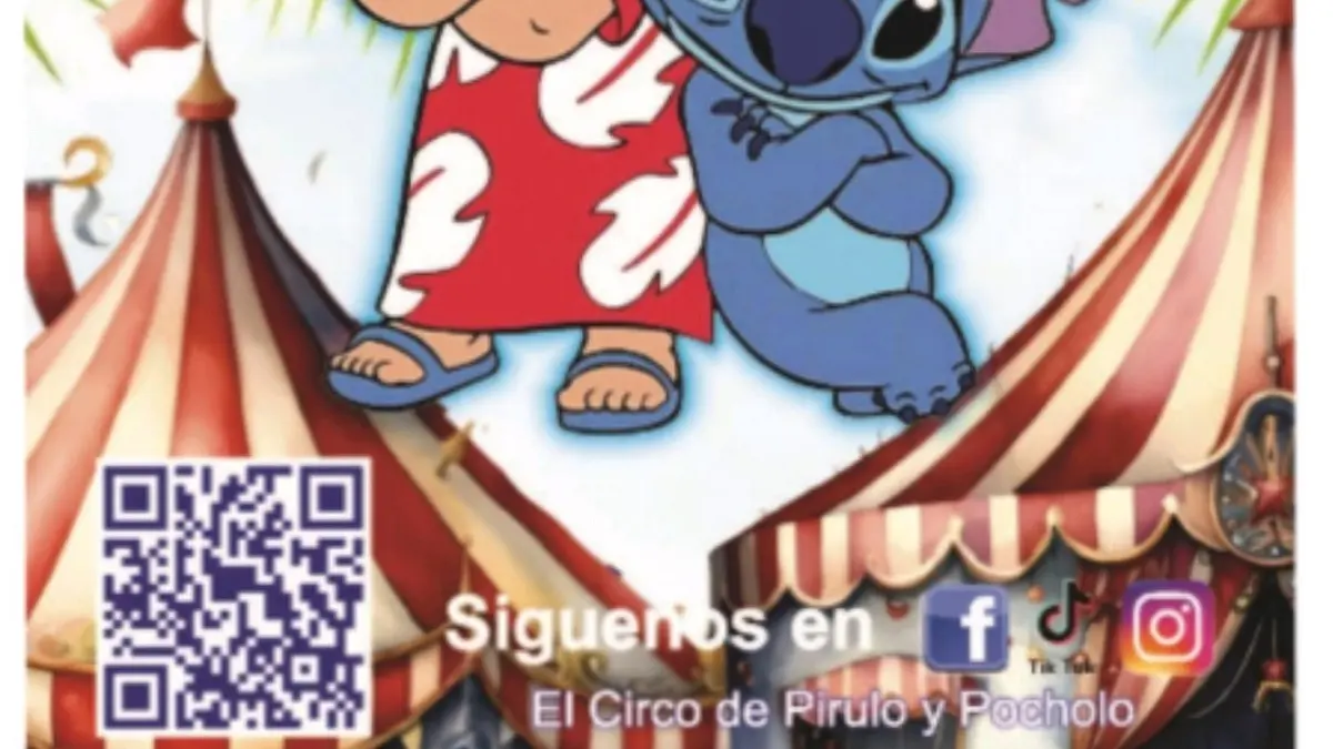 Carpa del circo de Pirulo y Pocholo en el Recinto Ferial
