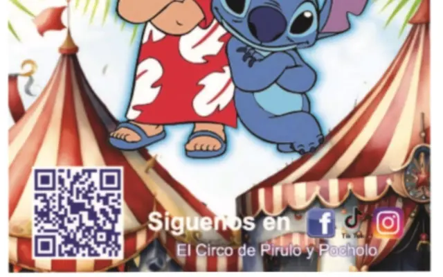 Carpa del circo de Pirulo y Pocholo en el Recinto Ferial