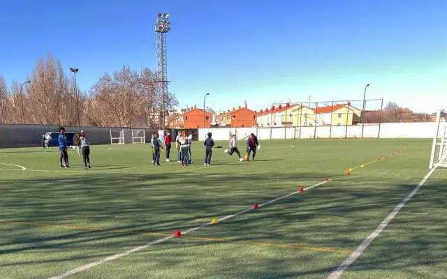 Campos de césped artificial anexos al estadio municipal Sánchez Menor de Puertollano