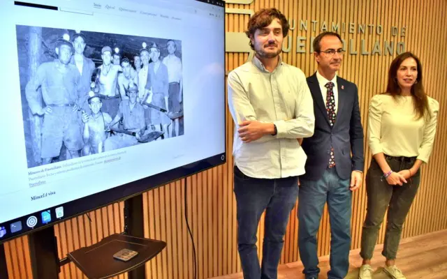 Cartel del proyecto educativo MinerIA Viva sobre patrimonio inmaterial minero con inteligencia artificial