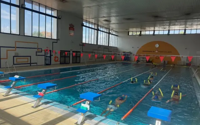 Instalaciones de las piscinas climatizadas municipales de Puertollano