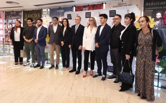 Estudiantes y empresas participantes en la segunda edición del Puertollano Talent Forum